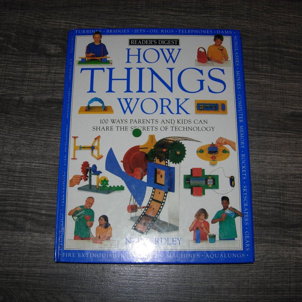 Reader's  Digest How Things Work Coffee Table Book